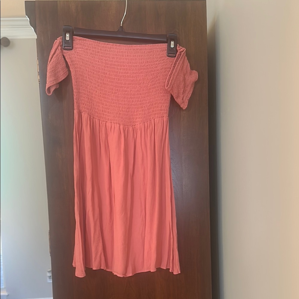 PINK Victoria's Secret Coral Mini Dress